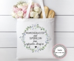 Eucalyptus, Einkaufstasche, Erzieherin, Krankenschwester, Altenpflege Geschenk, Geburtstag, Accessoires, Tasche, Abschied von Lüttentüddel